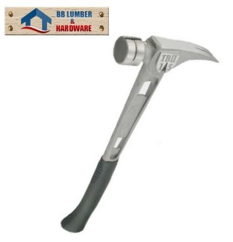 Stiletto TB15SC TiBone 15-Ounce Titanium Smooth Face Hammer (Curved Handle)