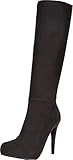 Aldo Women's Paleven Harness Boot, Black Microsuede, 38.5 EU/8 B US