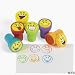 24 pc Goofy Smile Silly Face Stamps