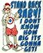 Big Johnson Stand Back Sticker