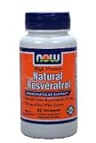 Now Foods Natural Resveratrol - 60 Vcaps (Multi-Pack)