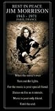The Doors Jim Morrison Sticker/Decal/Bookmark