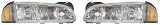 Pontiac Bonneville Headlights Crystal Clear Headlights Amber 1996 1997 1998 1999 96 97 98 99