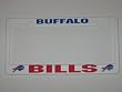 BUFFALO BILLS Team Logo PLASTIC LICENSE PLATE FRAME