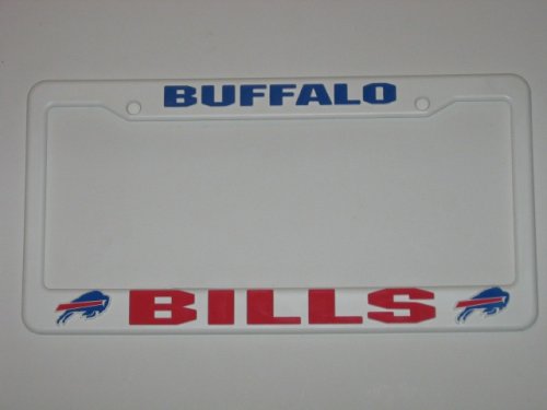 BUFFALO BILLS Team Logo PLASTIC LICENSE PLATE FRAME