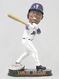 New York Mets Carlos Delgado Forever Collectibles Blatinum Bobble Head