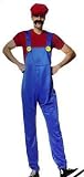 3 Piece Video Game Guy - Fun Contemporary Costume (Mustache not included)