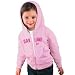 Oakland Athletics Toddler Zip Hood by Soft as a Grape - Pink 2T