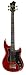 Hagstrom HB-4 Bass Guitar (4 String, Wild Cherry Transparent)