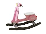 J.I.P. Wooden Rocking Scooter Chair, Pink