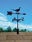 Outdoor Living : Black 24" Pheasant Accent Weathervane