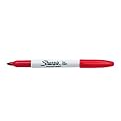 Sharpie permanent markers - 1.0mm fine tip, red ink