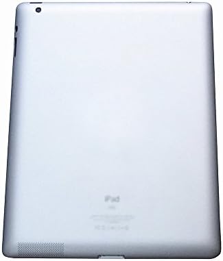 Rinbers Metal Replacement Back Cover Housing Battery Door Rear Case with LOGO&amp;Writings for Apple iPad 2 WIFI Version