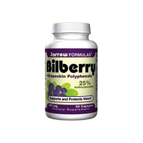Jarrow Formulas Bilberry and Grapeskin Polyphenols 280mg