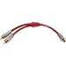 Nxg 1 Rca Jack To 2 Rca Plugs Ruby