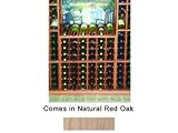 Wine Cellar Innovations Designer Series Collection Natural Red Oak Half Height 34x27x13-in.