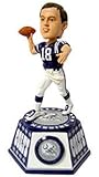 Peyton Manning Indianapolis Colts Clock Bobble Head
