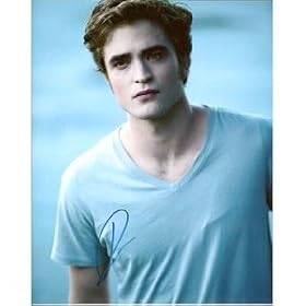 Robert Pattinson Signed Eclipse 8x10 Photo