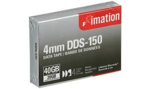 Data Cartridge, Unformatted, 4mm, 120m Length, 4/8 GB Capacity, DDS-2/3 IMN43347