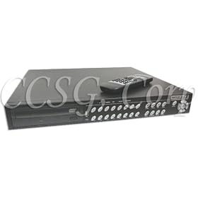 2C908CDR - 8 Ch 240 / 120 FPS MPEG 4 Triplex DVR w/ Real-time Display / Recording Digital Video Recorder Stand Alone W/ 250 GB HD & CD-RW Drive