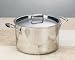 Kitchen & Housewares : Gourmet Standard 8 Quart Tri-Ply Stock Pot with Lid - AS11111
