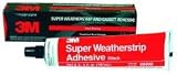 3M 08008 Black Super Weatherstrip Adhesive Tube - 5 oz.