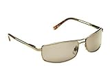 Ladies Retro Designer Fashion Metal Sunglasses with Polarized Lens - Perfect for Driving