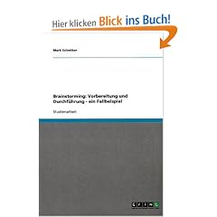 Brainstorming: Vorbereitung und Durchf�hrung - ein Fallbeispiel