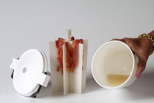 WowBacon microwave cooker - the ONLY totally enclosed cooker - no splatter - no need for paper towels - eco friendly