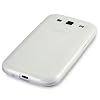 SAMSUNG i9300 GALAXY S3 TRASPARENTE GEL SKIN CUSTODIA / COPRIRE, CONFEZIONE QUBITS