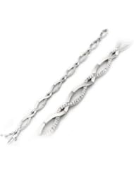 1.12 Carat Diamond Bracelet in 14K White Gold