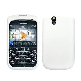 White Silicone Case / Skin / Cover for RIM BlackBerry Bold 9650