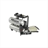 Maxus EX200100RB 0.5 HP 2 Gallon Oil-Free X-LITE Twinstack Air Compressor