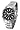 Accurist MB737B Gents Chronograph Stainless Steel Bracelet Watch With Black Dial