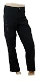  : L&ouml;ffler Outdoor Herren Zipp-Hose, schwarz, kurzgestellt, Gr&ouml;&szlig;e 28