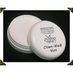 Clown-Wei� 50ml Schminke Theaterschminke Profischminke