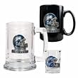 Seattle Seahawks 15 oz. Tankard, 15 oz. Ceramic Mug and 2 oz. Shot Glass Set (Helmet Logo)