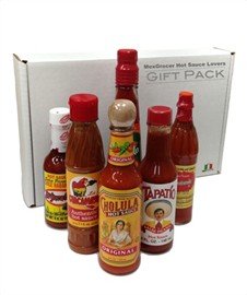 MexGrocer Hot Sauce Lovers Gift Pack, 6 items