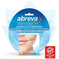 Abreva Conceal, Invisible Cold Sore Patch - 6 ea, 2 Pack
