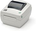 Zebra GC420d Monochrome Desktop Direct Thermal Label Printer, 4 in/s Print Speed, 203 dpi Print Resolution, 4.09" Print Width, 110/240V AC