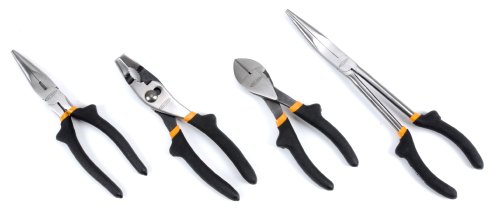 Best Price KR Tools 11312 Pro Series 4-Piece Offset Pliers Set