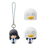 Gintama (Silver Soul) Face Mask mascot Key Chain Strap (Set of 6). Imported from Japan.