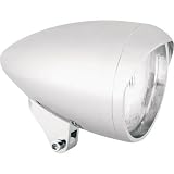Arlen Ness Stretched Bullet 5 3/4in Billet Headlight Assembly - Deep Cut - Black 08-337