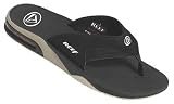 Reef Mens Fanning ( sz. 11.0, Black/Tan )