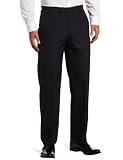 Haggar Mens Enterprise Modern Pin Stripe Plain Front Straight Fit Suit Pant