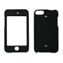 Premium Black Rubberized Coated Snap-On Hard Cover Protector Case for Apple iPod Touch (2nd Generation Only, 2G)
