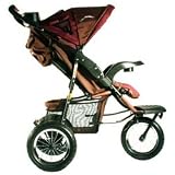 Go-Go Babyz Urban Advantage Stroller- Chocolate Berry