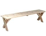 6 Red Cedar Cross Legged Bench