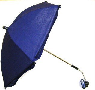 Blue Universal Buggy Pram Baby Sun Shade Umbrella Picture