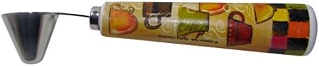 Measure Coffee, Sugar, Creamer and Tea - Coffee Scooper with a Beautiful Ceramic Handle - Flawless Measuring for the Perfect Cup of Joe | Offered By Globally Good®